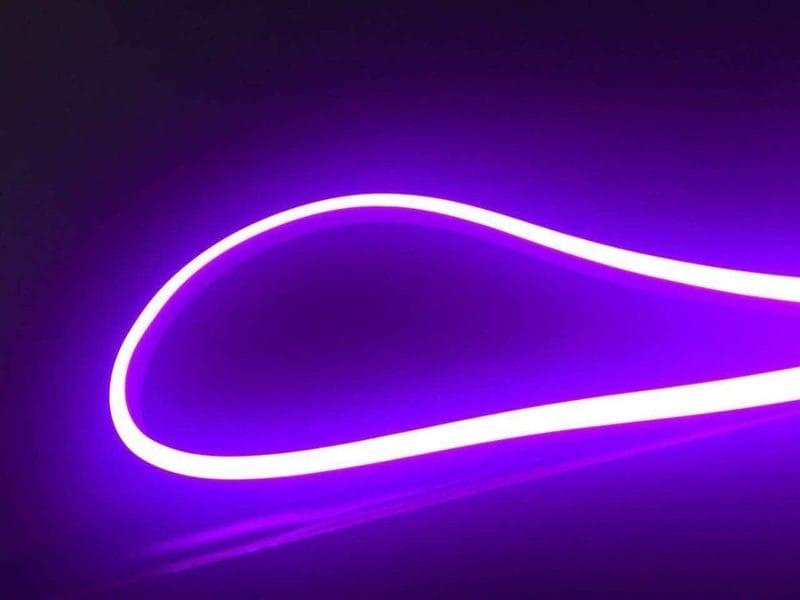 Одноцветная LED-неоновая лента.