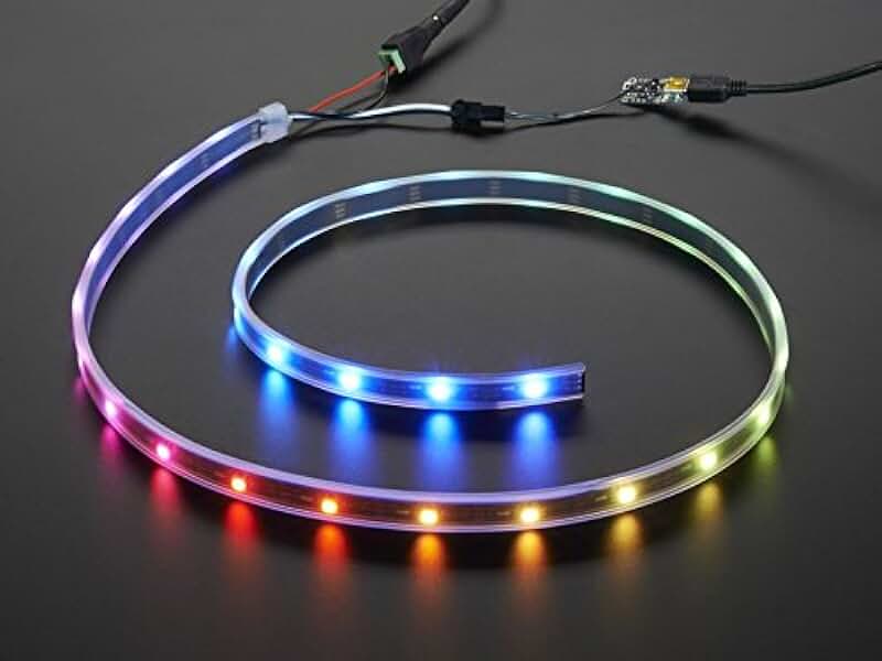 LED-неоновые ленты с особыми эффектами.